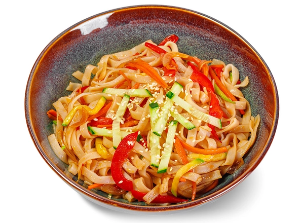 Wok Лапша рисовая с овощами