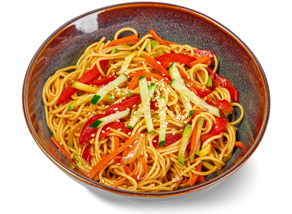 Wok Лапша яичная с овощами